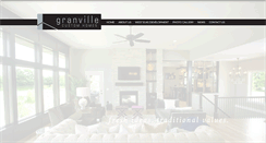 Desktop Screenshot of granville-homes.com